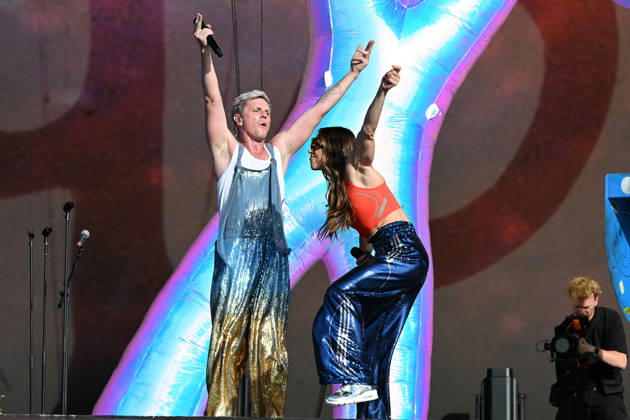 Scissor Sisters performing at British Summertime in London LONDON, ENGLAND - JULY 05: Jake Shears of ™Scissor Sisters™ and Melanie C performing at British Summertime, Hyde Park on July 05, 2026 in London, England. CAP MAR MAR Great Britain UK Copyright: xMartinxHarris CapitalxPicturesx
