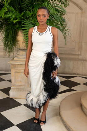 PFW - Christian Dior Photocall Sophie Wilde attending the Christian Dior Haute Couture Fall Winter 2026 2027 show as part of Paris Fashion Week in Paris, France on July 06, 2025. Photo by Laurent Zabulon ABACAPRESS.COM Paris  Copyright: xZabulonxLaurent ABACAx