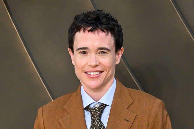 Cast attend the World Premiere of ˜The Odyssey™ at Odeon Luxe Leicester Square, London Featuring: Elliot Page Where: London, United Kingdom When: 06 Jul 2026 Credit: Cover Images EDITORIAL USE ONLY. NOT FOR USE BY NEWSPAPERS BASED IN THE UK. Copyright: xx coverimg55832672