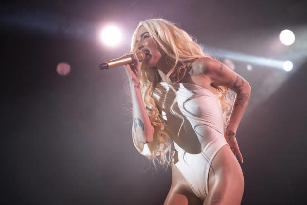July 6, 2026, Madrid, Spain: Venezuelan-American singer Andrea Elena Mangiamarchi, known as Elena Rose performs during the concert at the La Riviera in Madrid. Madrid Spain - ZUMAs197 20260706_aaa_s197_044 Copyright: xAtilanoxGarciax