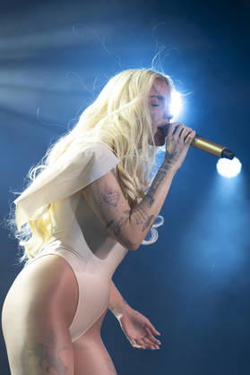 July 6, 2026, Madrid, Spain: Venezuelan-American singer Andrea Elena Mangiamarchi, known as Elena Rose performs during the concert at the La Riviera in Madrid. Madrid Spain - ZUMAs197 20260706_aaa_s197_049 Copyright: xAtilanoxGarciax