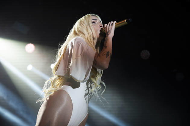 July 6, 2026, Madrid, Spain: Venezuelan-American singer Andrea Elena Mangiamarchi, known as Elena Rose performs during the concert at the La Riviera in Madrid. Madrid Spain - ZUMAs197 20260706_aaa_s197_052 Copyright: xAtilanoxGarciax
