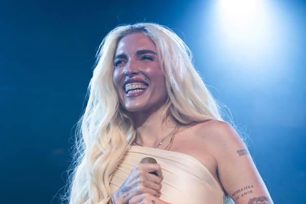 July 6, 2026, Madrid, Spain: Venezuelan-American singer Andrea Elena Mangiamarchi, known as Elena Rose performs during the concert at the La Riviera in Madrid. Madrid Spain - ZUMAs197 20260706_aaa_s197_070 Copyright: xAtilanoxGarciax