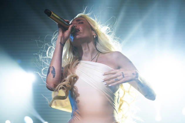 July 6, 2026, Madrid, Spain: Venezuelan-American singer Andrea Elena Mangiamarchi, known as Elena Rose performs during the concert at the La Riviera in Madrid. Madrid Spain - ZUMAs197 20260706_aaa_s197_074 Copyright: xAtilanoxGarciax