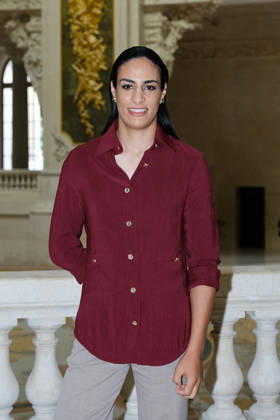Imane Khelif at the first Chanel Haute Couture Fall Winter 2026–2027 fashion show during Paris Fashion Week, July 7, 2026 Pauline Mourey Bestimage Celebrities at the Chanel Haute Couture Fall Winter 2026–2027 Collection fashion show during Paris Fashion Week on July 7, 2026, in Paris, France  Copyright: xPaulinexMoureyx xBestimagexPaulinexMoureyx xBestimagex