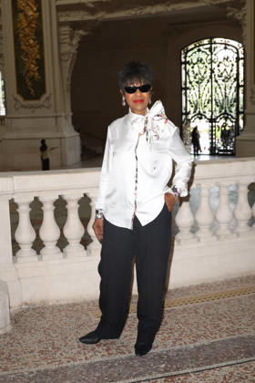 Chanel Fall Winter 2026 2027 Haute Couture photocall Euzhan Palcy Photocall Chanel Haute Couture automne-hiver 2026 2027 au Grand Palais Ã Paris, le 7 juillet 2026. Chanel Fall Winter 2026 2027 Haute Couture photocall at the Grand Palais in Paris on July 7, 2026.  Copyright: xFabricexChasseryx
