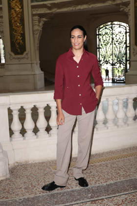 Chanel Fall Winter 2026 2027 Haute Couture photocall Imane Khelif Photocall Chanel Haute Couture automne-hiver 2026 2027 au Grand Palais Ã Paris, le 7 juillet 2026. Chanel Fall Winter 2026 2027 Haute Couture photocall at the Grand Palais in Paris on July 7, 2026.  Copyright: xFabricexChasseryx