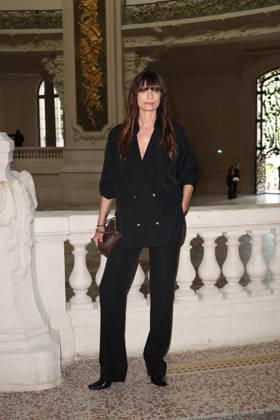 Chanel Fall Winter 2026 2027 Haute Couture photocall Caroline de Maigret Photocall Chanel Haute Couture automne-hiver 2026 2027 au Grand Palais Ã Paris, le 7 juillet 2026. Chanel Fall Winter 2026 2027 Haute Couture photocall at the Grand Palais in Paris on July 7, 2026.  Copyright: xFabricexChasseryx
