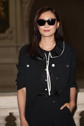 Chanel Fall Winter 2026 2027 Haute Couture photocall Fala Chen Photocall Chanel Haute Couture automne-hiver 2026 2027 au Grand Palais Ã Paris, le 7 juillet 2026. Chanel Fall Winter 2026 2027 Haute Couture photocall at the Grand Palais in Paris on July 7, 2026.  Copyright: xFabricexChasseryx
