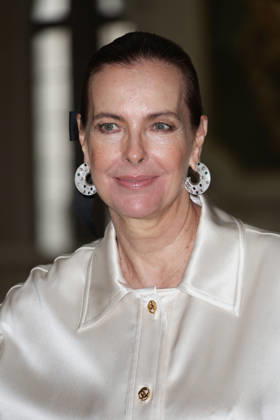 Chanel Fall Winter 2026 2027 Haute Couture photocall Carole Bouquet Photocall Chanel Haute Couture automne-hiver 2026 2027 au Grand Palais Ã Paris, le 7 juillet 2026. Chanel Fall Winter 2026 2027 Haute Couture photocall at the Grand Palais in Paris on July 7, 2026.  Copyright: xFabricexChasseryx