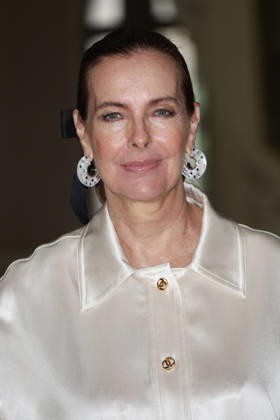 Chanel Fall Winter 2026 2027 Haute Couture photocall Carole Bouquet Photocall Chanel Haute Couture automne-hiver 2026 2027 au Grand Palais Ã Paris, le 7 juillet 2026. Chanel Fall Winter 2026 2027 Haute Couture photocall at the Grand Palais in Paris on July 7, 2026.  Copyright: xFabricexChasseryx