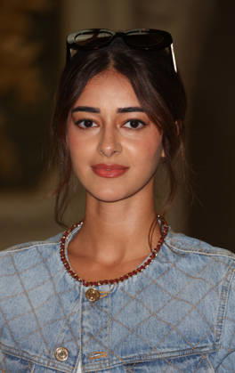 Chanel Fall Winter 2026 2027 Haute Couture photocall Ananya Panday Photocall Chanel Haute Couture automne-hiver 2026 2027 au Grand Palais Ã Paris, le 7 juillet 2026. Chanel Fall Winter 2026 2027 Haute Couture photocall at the Grand Palais in Paris on July 7, 2026.  Copyright: xFabricexChasseryx