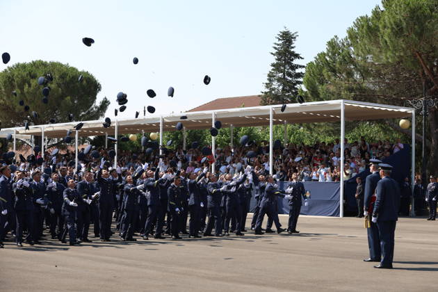 The King Presents the Royal Commissions at the Basic Air and Space Academy King Felipe VI during the presentation of the Royal Commissions to the new sergeants of the Air and Space Force, at the Air and Space Basic Academy (ABA), on July 7, 2026, in León, Castile and León, Spain. The mission of the Air and Space Basic Academy (ABA) is to educate its cadets in the constitutional principles and the nature of the Armed Forces, as well as to provide them with professional training and equip them to continually adapt their knowledge to advances in science and technology in order to fulfill the objectives assigned to the Air and Space Force. JULY 7, 2026, Spain  Copyright: xFernandoxOterox 7651189