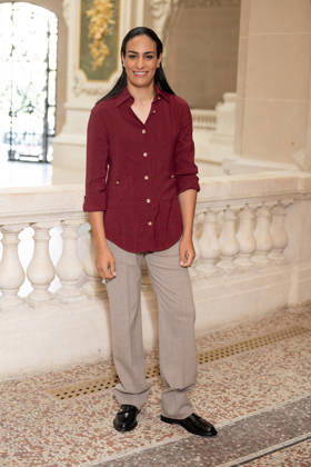 PFW - Chanel Photocall Imane Khelif attending the Chanel Haute Couture Fall Winter 2026 2027 show as part of Paris Fashion Week in Paris, France on July 07, 2026. Photo by Laurent Zabulon ABACAPRESS.COM Paris  Copyright: xZabulonxLaurent ABACAx