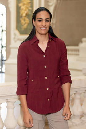 PFW - Chanel Photocall Imane Khelif attending the Chanel Haute Couture Fall Winter 2026 2027 show as part of Paris Fashion Week in Paris, France on July 07, 2026. Photo by Laurent Zabulon ABACAPRESS.COM Paris  Copyright: xZabulonxLaurent ABACAx