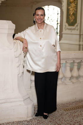 PFW - Chanel Photocall Carole Bouquet attending the Chanel Haute Couture Fall Winter 2026 2027 show as part of Paris Fashion Week in Paris, France on July 07, 2026. Photo by Laurent Zabulon ABACAPRESS.COM Paris  Copyright: xZabulonxLaurent ABACAx