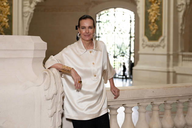 PFW - Chanel Photocall Carole Bouquet attending the Chanel Haute Couture Fall Winter 2026 2027 show as part of Paris Fashion Week in Paris, France on July 07, 2026. Photo by Laurent Zabulon ABACAPRESS.COM Paris  Copyright: xZabulonxLaurent ABACAx