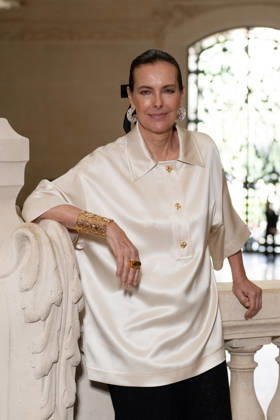 PFW - Chanel Photocall Carole Bouquet attending the Chanel Haute Couture Fall Winter 2026 2027 show as part of Paris Fashion Week in Paris, France on July 07, 2026. Photo by Laurent Zabulon ABACAPRESS.COM Paris  Copyright: xZabulonxLaurent ABACAx