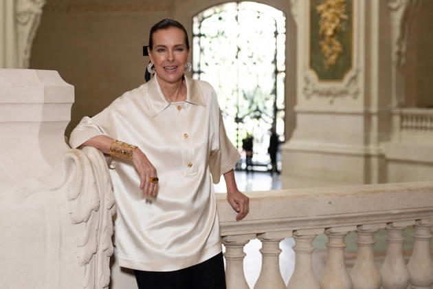 PFW - Chanel Photocall Carole Bouquet attending the Chanel Haute Couture Fall Winter 2026 2027 show as part of Paris Fashion Week in Paris, France on July 07, 2026. Photo by Laurent Zabulon ABACAPRESS.COM Paris  Copyright: xZabulonxLaurent ABACAx