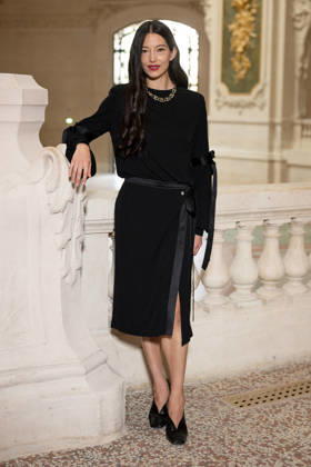 PFW - Chanel Photocall Hannah O Neill attending the Chanel Haute Couture Fall Winter 2026 2027 show as part of Paris Fashion Week in Paris, France on July 07, 2026. Photo by Laurent Zabulon ABACAPRESS.COM Paris  Copyright: xZabulonxLaurent ABACAx