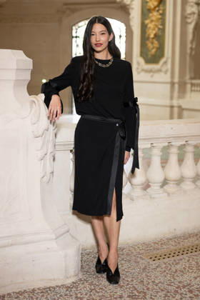 PFW - Chanel Photocall Hannah O Neill attending the Chanel Haute Couture Fall Winter 2026 2027 show as part of Paris Fashion Week in Paris, France on July 07, 2026. Photo by Laurent Zabulon ABACAPRESS.COM Paris  Copyright: xZabulonxLaurent ABACAx