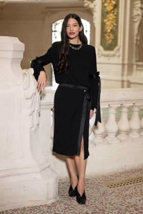 PFW - Chanel Photocall Hannah O Neill attending the Chanel Haute Couture Fall Winter 2026 2027 show as part of Paris Fashion Week in Paris, France on July 07, 2026. Photo by Laurent Zabulon ABACAPRESS.COM Paris  Copyright: xZabulonxLaurent ABACAx