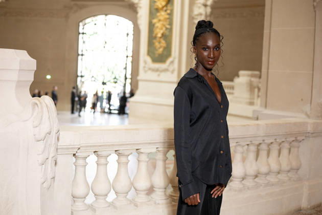 PFW - Chanel Photocall Eye Haidara attending the Chanel Haute Couture Fall Winter 2026 2027 show as part of Paris Fashion Week in Paris, France on July 07, 2026. Photo by Laurent Zabulon ABACAPRESS.COM Paris  Copyright: xZabulonxLaurent ABACAx