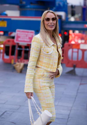 Amanda Holden spotted after her Heart Radio show outside Global Radio studios Featuring: Amanda Holden Where: London, United States When: 07 Jul 2026 Credit: Richard Lincoln Cover Images EDITORIAL USE ONLY. NOT FOR USE BY NEWSPAPERS BASED IN THE UK. Copyright: xx coverimg55834262