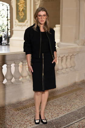 PFW - Chanel Photocall Honor Swinton Byrne attending the Chanel Haute Couture Fall Winter 2026 2027 show as part of Paris Fashion Week in Paris, France on July 07, 2026. Photo by Laurent Zabulon ABACAPRESS.COM Paris  Copyright: xZabulonxLaurent ABACAx