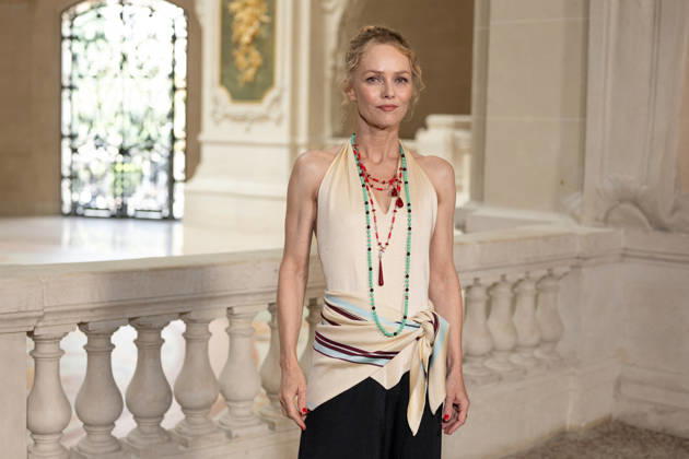 PFW - Chanel Photocall Vanessa Paradis attending the Chanel Haute Couture Fall Winter 2026 2027 show as part of Paris Fashion Week in Paris, France on July 07, 2026. Photo by Laurent Zabulon ABACAPRESS.COM Paris  Copyright: xZabulonxLaurent ABACAx