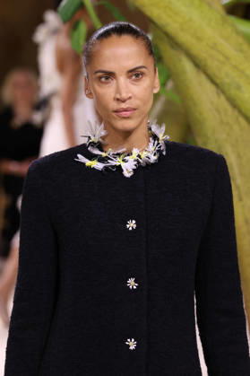 PFW Haute Couture Chanel Runway JD Noémie Lenoir walks the runway at the Chanel show during Haute Couture Fashion Week in Paris, France, on 7 July 2026. Photo by Jerome Dominé ABACAPRESS.COM Paris France  Copyright: xDominexJerome ABACAx