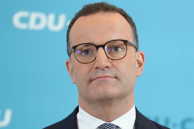 Pressekonferenz der CDU-CSU vor der Fraktionssitzung im Bundestag Jens Spahn (CDU) im Portrait bei der Pressekonferenz im Vorfeld der Fraktionssitzung im Bundestag, Berlin, 07.07.2026 Berlin Berlin Deutschland