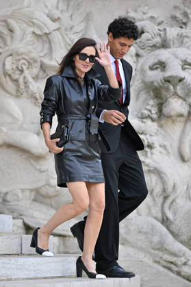 PFW Haute Couture Chanel Outside Arrivals JR Virginie Ledoyen arriving at the Chanel show during Haute Couture Fashion Week in Paris, France, on 7 July 2026. Photo by Julien Reynaud APS-Medias ABACAPRESS.COM Paris France  Copyright: xReynaudxJulien APS-Medias ABACAx