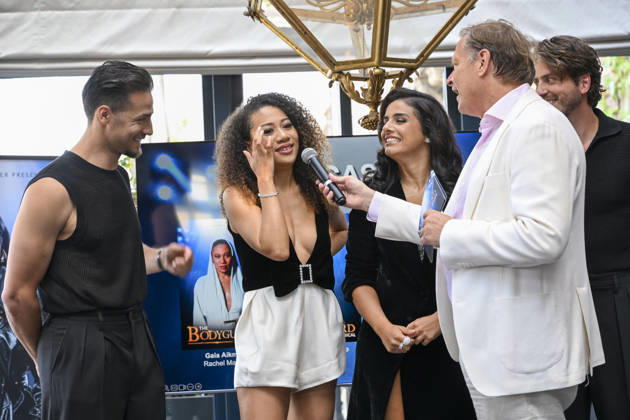 The Bodyguard - Musical Amsterdam, 07 07 2026 : The Bodyguard , Musical , Amstel Hotel . Pix : Albert Verlinde ,Gaia Aikman , Dorian Bindels , Juvat Westendorp , Numidia. Credit : Peter De Smedt CC . Amsterdam Netherland  Copyright: xContentxCurationx PeterxDexSmedtx xCCx