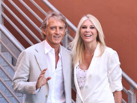 IPA86474372 - Rome, RAI Teulada headquarters, presentation of La partita del cuore 2026. Pictured: Roberto Mancini, Eleonora Daniele  Copyright: xMarcoxProvvisionatox xMarcoxProvvisionatox 86474372