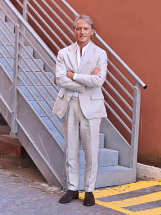 IPA86474377 - Rome, at the Rai Teulada headquarters, presentation of La partita del cuore 2026. Pictured: Roberto Mancini  Copyright: xMarcoxProvvisionatox xMarcoxProvvisionatox 86474377