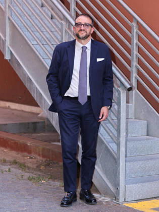 IPA86474500 - Rome, at the Rai Teulada headquarters, presentation of La partita del cuore 2026. Pictured: Pierluigi Biondi, mayor of L Aquila  Copyright: xMarcoxProvvisionatox xMarcoxProvvisionatox 86474500