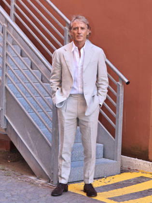 IPA86474395 - Rome, at the Rai Teulada headquarters, presentation of La partita del cuore 2026. Pictured: Roberto Mancini  Copyright: xMarcoxProvvisionatox xMarcoxProvvisionatox 86474395