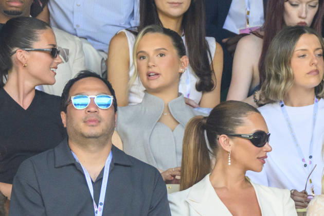 July 7, 2026, London, London, UK: London, UK. Influencer Molly-Mae Hague watches centre court tennis during day nine of The Wimbledon Tennis Championships at All England Lawn Tennis and Croquet Club. London UK  - ZUMAl94_ 20260707_zaf_l94_018 Copyright: xRayxTangx