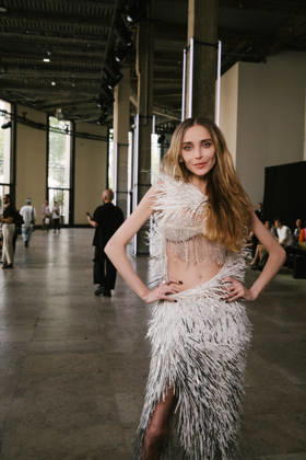 Snejana Onopka in the front row at the Germanier Fall Winter 2026–2027 Haute Couture fashion show during Paris Fashion Week (PFW) at the Palais de Tokyo in Paris, France, on July 7, 2026. Sam Delpech, Bestimage. Snejana Onopka at the Germanier show during Paris Haute Couture Fashion Week, for the presentation of the Fall Winter 2026–2027 Haute Couture collection, on July 7, 2026, in Paris, France.  Copyright: xSamxDelpechx xBestimagexSamxDelpechx xBestimagex
