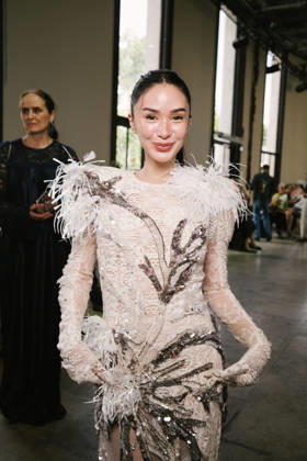 Heart Evangelista in the front row at the Germanier Fall Winter 2026–2027 Haute Couture fashion show during Paris Fashion Week (PFW) at the Palais de Tokyo in Paris, France, on July 7, 2026 Sam Delpech Bestimage Heart Evangelista at the Germanier show during Paris Haute Couture Fashion Week, for the presentation of the Fall Winter 2026–2027 Haute Couture collection, on July 7, 2026, in Paris, France  Copyright: xSamxDelpechx xBestimagexSamxDelpechx xBestimagex