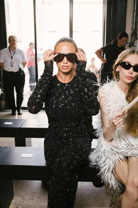 Rose Bertram in the front row at the Germanier Fall Winter 2026–2027 Haute Couture Collection fashion show during Paris Fashion Week (PFW) at the Palais de Tokyo in Paris, France, on July 7, 2026. Sam Delpech, Bestimage. Rose Bertram at the Germanier show during Paris Haute Couture Fashion Week, for the presentation of the Fall Winter 2026–2027 Haute Couture collection, on July 7, 2026, in Paris, France.  Copyright: xSamxDelpechx xBestimagexSamxDelpechx xBestimagex