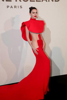 Davika Hoorne at the Stéphane Rolland Fashion Show, Fall Winter 2026–2027 Haute Couture Collection Photocall, at the Olympia as part of Paris Fashion Week, France, July 7, 2026 Bertrand Rindoff Bestimage Stéphane Rolland Haute Couture Fall Winter 2026–2027 show as part of Paris Fashion Week on July 7, 2026, in Paris, France Paris, France  Copyright: xBERTRANDxRINDOFFxPETROFFx xBESTIMAGExBERTRANDxRINDOFFxPETROFFx xBESTIMAGEx