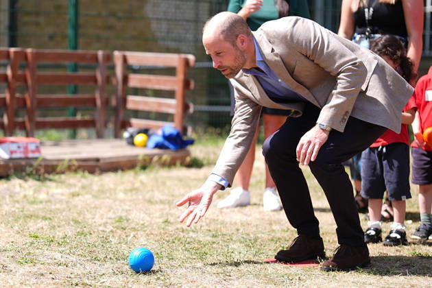 The Prince of Wales visits The London Welsh School The Prince of Wales visits the Ysgol Gymraeg Llundain (The London Welsh School) to join pupils in sending their best wishes to Team Wales ahead of the Glasgow 2026 Commonwealth Games, in Hanwell, London, UK, on the 7th July 2026. Picture by Aaron Chown WPA-Pool Hanwell The London Welsh School London United Kingdom  WHA-0830