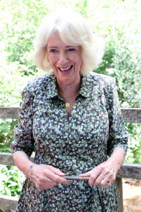 Queen Camilla visits Ashdown Forest Queen Camilla visits Ashdown Forest to commemorate 100 Years of Winnie-the-Pooh, in Ashdown Forest, Hartfield, East Sussex, UK, on the 7th July 2026. Picture by Chris Jackson WPA-Pool Hartfield Ashdown Forest East Sussex United Kingdom  WHA-0830