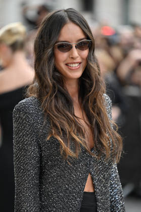 PFW Haute Couture Armani Prive Outside Arrivals JR Lyna Khoudri arriving at the Armani Prive show during Haute Couture Fashion Week in Paris, France, on 7 July 2026. Photo by Julien Reynaud APS-Medias ABACAPRESS.COM Paris France  Copyright: xReynaudxJulien APS-Medias ABACAx