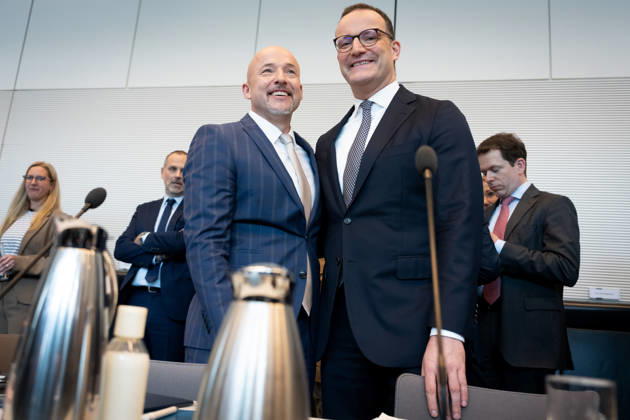 Bundestagsfraktion, CDU CSU Bundestag, Bundestagsfraktion, CDU CSU, Vorsitzender, Jens Spahn, CDU, Erster Stellvertreter, Alexander Hoffmann, CSU Berlin Berlin GER