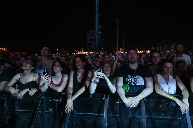 IPA86486152 - Mumford &amp; Sons fans during their 2026 tour, at Rock in Roma 2026, on July 27, 2026, in Rome, Italy.  Copyright: xDomenicoxCippitelli LiveMediax xx 86486152