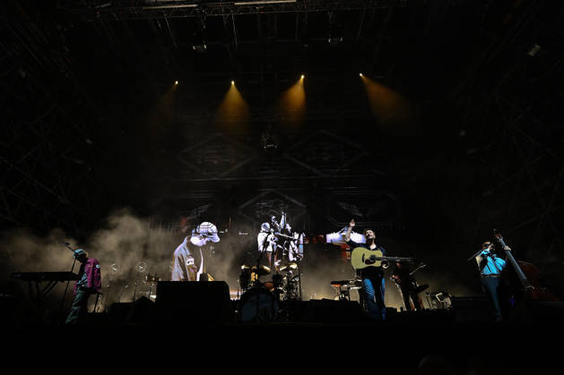 IPA86486338 - Mumford &amp; Sons during their 2026 tour, at Rock in Roma 2026, on July 27, 2026, in Rome, Italy.  Copyright: xDomenicoxCippitelli LiveMediax xx 86486338