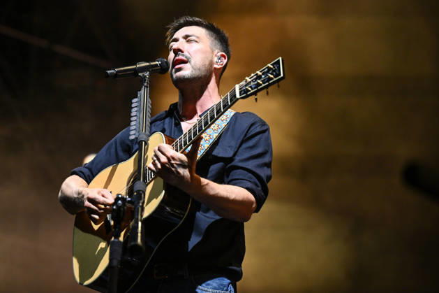 IPA86486214 - Marcus Mumford of Mumford &amp; Sons during the 2026 Tour, at Rock in Roma 2026, on July 27, 2026, in Rome, Italy.  Copyright: xDomenicoxCippitelli LiveMediax xx 86486214